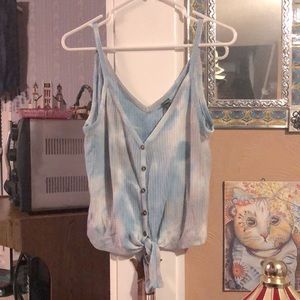 Wild fable tie dye crop top